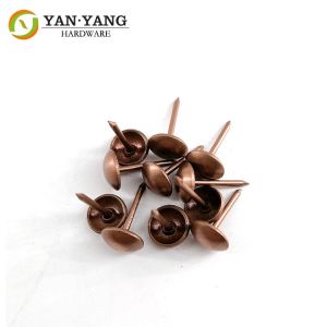 Quality Iron round head Decorative sofa Nails for furniture hardware for sale