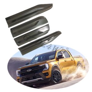 4x4 Auto Body Kits Door Moulding For Ford Ranger 2022 ABS Black