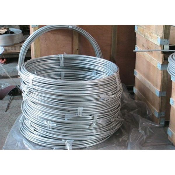 Mechanical Coiled Metal Tubing / Stainless Steel Coil High Hardness