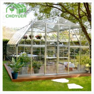 Aluminum Rectangle Garden Covered Room with Snow and Wind Protection