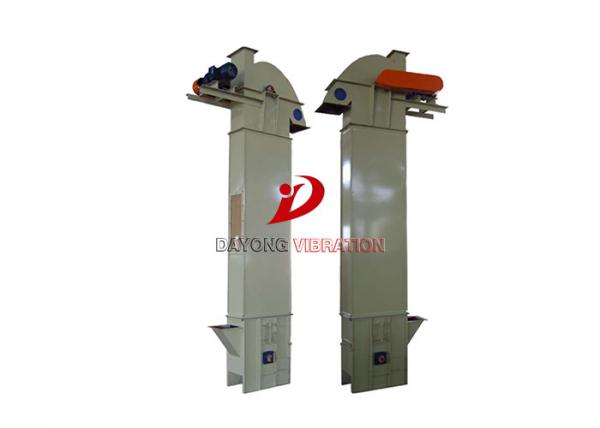 Buy High Standard Food Grade Vertical Bucket Elevator Conveyor For Flour Mill / Sand at wholesale prices