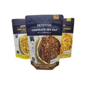 Food Grade Moisture-Proof Mylar Stand Up Pouch BOPP Plastic Packaging Bag For