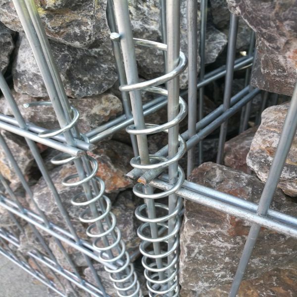 Welded Hot Dip Galvanized Gabion Box Mesh with 4 . 0 mm Daimeter Stone Cages