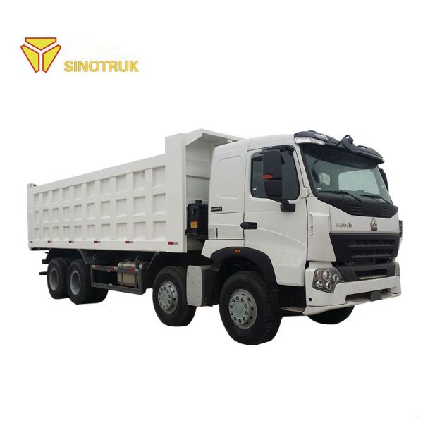 Sinotruk 12 Wheels Howo 8x4 Dump Truck Tipper 25M3 Front Lifting