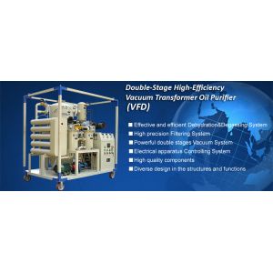VFD series oil treament oil purification oil filteringVacuum Oil Purifier