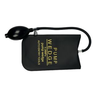 Black Door Pump Wedge Polyurethane Rubber Air Wedge Bag Pump 11.6*19cm