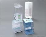 clear plastic folding box in size 12*7*19cm for packaging cosmetic product in