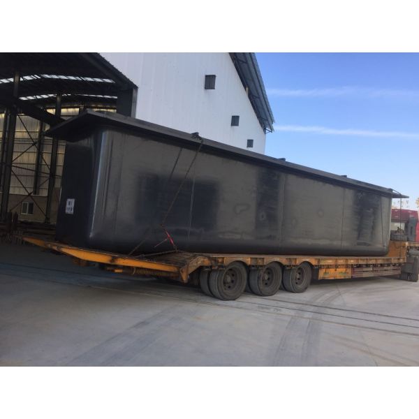 Corrosion Resistant Galvanise Tank , Durable Zinc Water Tanks With Round Bottom