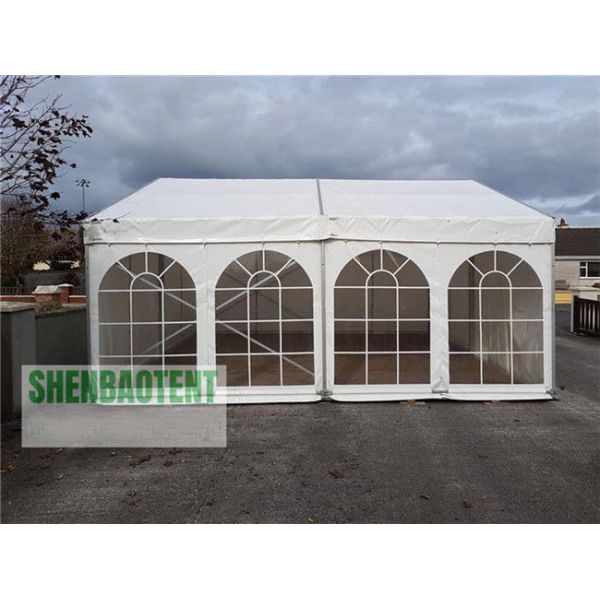 Pvc Marquee Garden Party Small Event Tent Country Side Event White Transparent