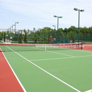 Quality Synthetic Silicon Pu Sports Flooring 4mm Badminton Surfaces for sale