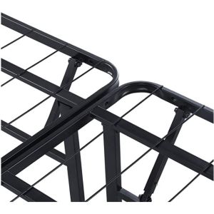 Metal Frame Foldable Bed Stainless Steel Single Strong Bedroom Furniture for