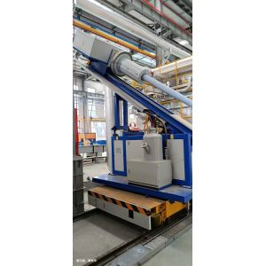 Ceramic Fiber Blanket Rotary Flux Injector 800kg 110-240V