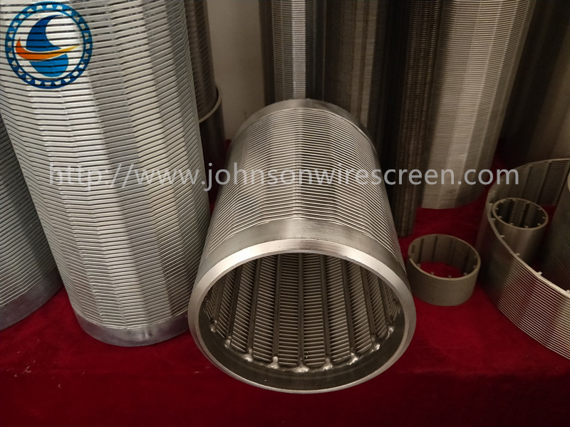 Quality Vee Shape Johnson Stainless Steel Well Screens Various Construction Types for sale