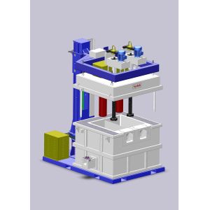 Casthouse Smelting And Casting In Line Degassing System For Billet Slabs