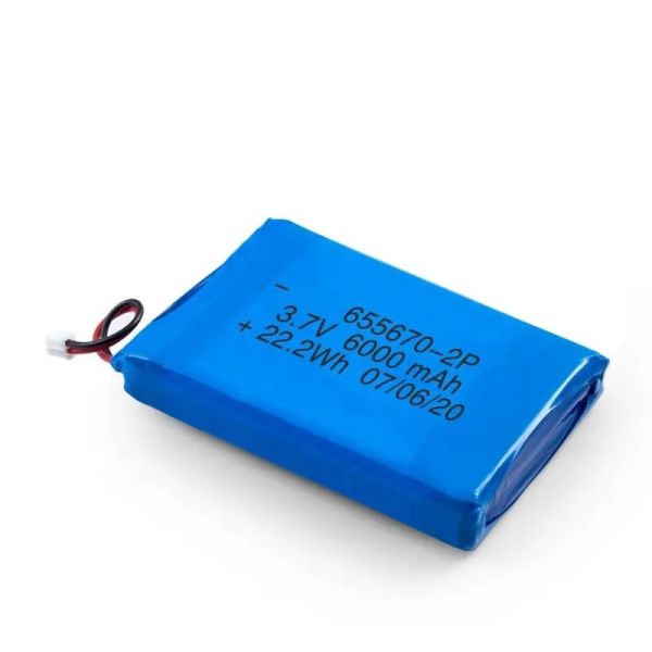 Buy 2c Discharge Rechargeable Li Ion Polymer Battery Rate Capacity 6000mah at wholesale prices