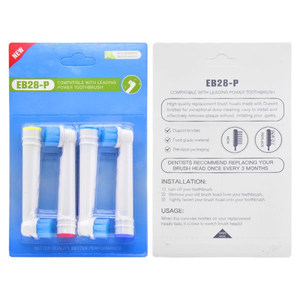 Oral Clean Electric Toothbrush Head with Clean Maximiser Technology Excess Plaque Remover