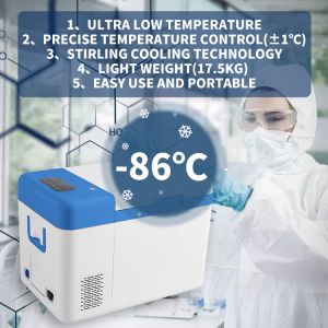 Hospital Medical Laboratory Deep Freezer Lab Refrigerator with ±1C Temperature