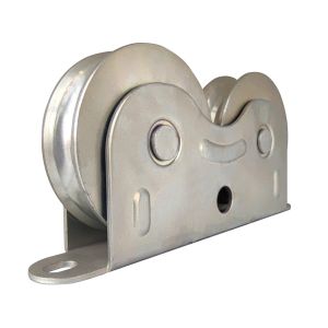 Iron Metal Double Sliding Gate Wheel Double Bearings Rollers with Exterior