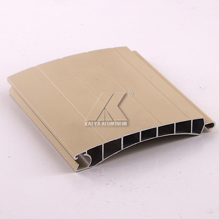 Flexibly Install Roller Shutter Profiles CQC Powder Coating Aluminum Alloy