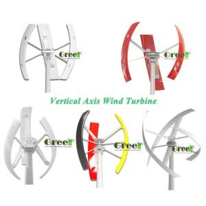 Quality Powerful 1KW Vertical Axis Wind Turbine Electric Generating Windmills for sale