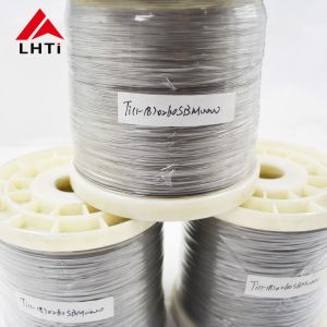 AWS A5.16 Bending Titanium Wire Spool Gr1 Machined Finish