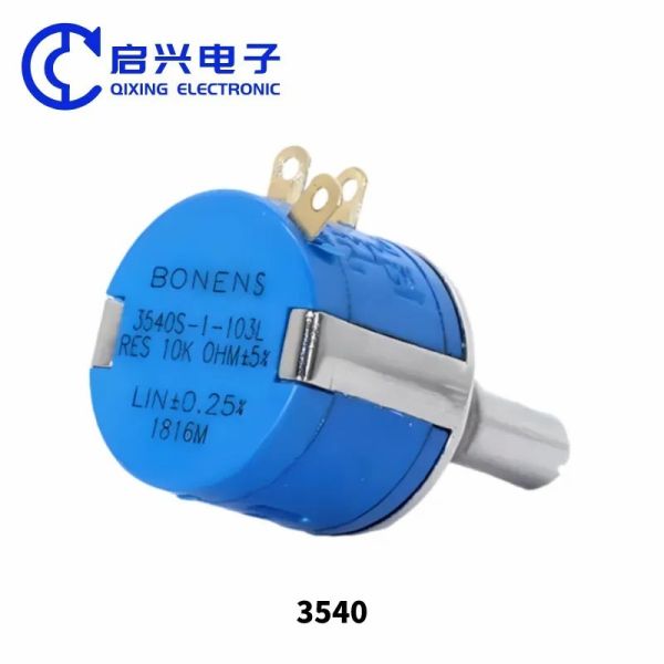 Buy 3540 10 turns 2 watt 10k Precision multiturn Wirewound potentiometer 3540S at wholesale prices