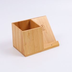 Living Room Natural Multifunctional Wireless Charger with Fast Charging