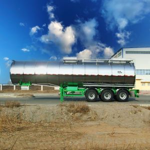 3 Axles 43500 Liters 28t Water Tank Trailers