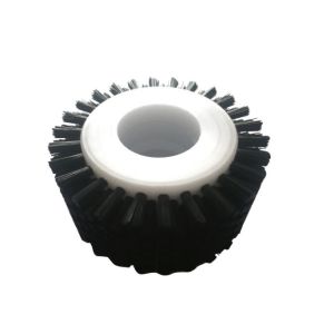 Round Nylon Brush Wheel For Mechanical Cleaning Dust Removal
