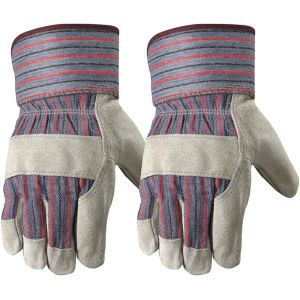 Palm Tig Welding Cow 100% Split Cowhide Leather Gloves Unlined