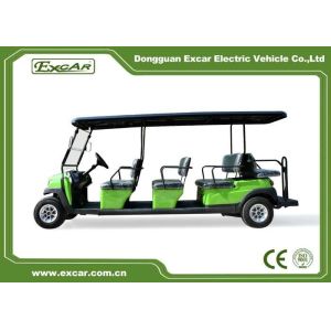 Tourist Electric Sightseeing Car , Electric Golf Carts With 11 Seater