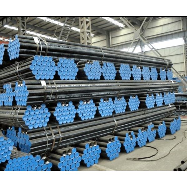 ASTM A333 1/2" - 48" Alloy Steel Pipe / Seamless And Welded Pipe With Heat Treatment