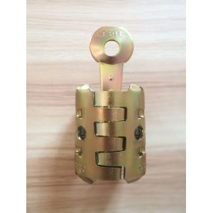 China Carbon Steel Cross Coupling Cable Protector Mid Joint Cable Clamp 100mm Length on sale