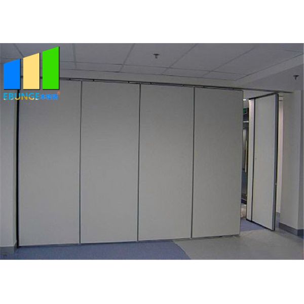 Buy Hotel Movable Wall Room Partition Panel Sound Insulation Sliding Partition at wholesale prices