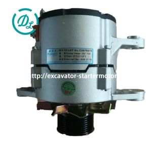 EexcavaStart Nikko 24V 70A Excavator Alternator 3979372 for 6CT8.3 Engine