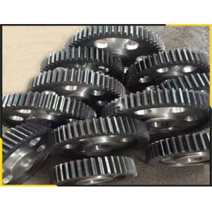 Large Modular 20CrMnTi Steel Gear Wheel , Metal Spur Gear