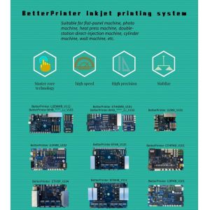 White Ink Hot Stamping Printer I3200 Inkjet Board Thermal Transfer Printer