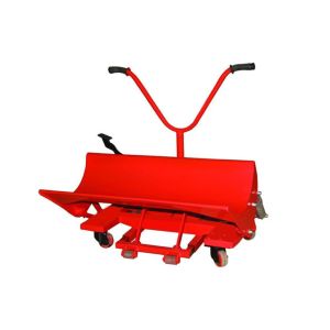 Customized Warp Beam Doffing Trolley 500mm Hydraulic Hand Lift