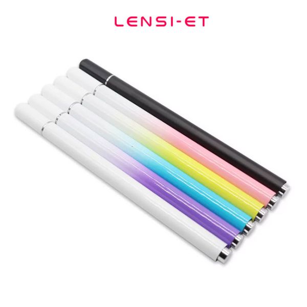 2 In 1 Screen Touch Pen Aluminum Alloy Hard Plastic Stylus 13.5CM 10g