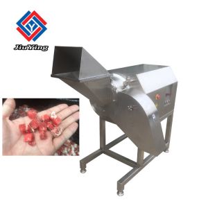 3 Dimension 1500KG/H 15mm Frozen Meat Dicing Machine