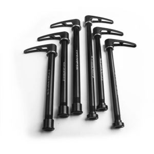 BXT Road Bicycles Parts Thru Axle Quick Release Lever Black Aluminum Alloy