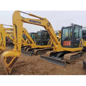 Hydraulic PC60-7 6T Japan Used Komatsu Mini Excavator