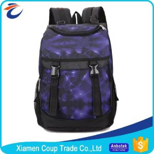 College Student Shoulder Bag / Polyester School Bags Humanized Internal