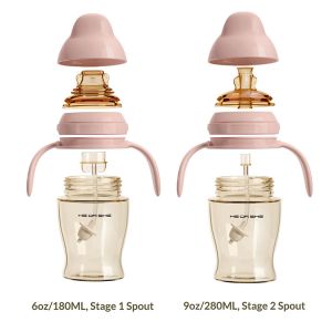 LFGB HEORSHE Kids Feeding Baby Sippy Cup Microwave Safe