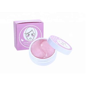 Private Label Rose Crystal Collagen Eye Mask / Anti - Wrinkle Under Eye Gel Pads