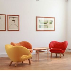 Replica Designer Fiberglass Furniture Pelikan Armchair Scoop lounge Chairs