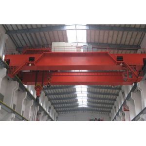 100/20t QD Type Double Girder Electric Hook Bridge Crane For General Industry