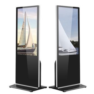 43inch Floor Standing Digital Signage OS Android 8ms Response Time