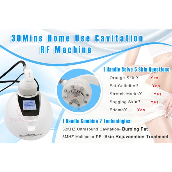 Rf Lipo Cavitation Slimming Machine Ultrasonic Liposuction Vacuum Cavitation System