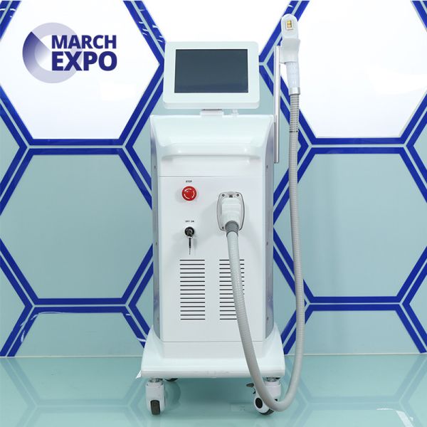 Buy painless, permanent Triple wave diode laser hair removal machine at wholesale prices